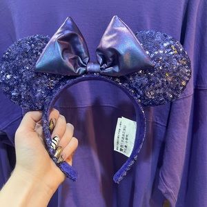 Disney Purple Potion Sequin Minnie Ears